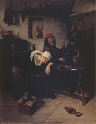Jan Steen The Idlers oil painting